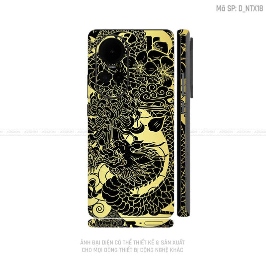 Dán Skin Điện Thoại OPPO Reno Series Hình Nghệ Thuật Xăm | D_NTX18