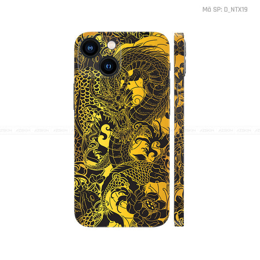 Dán Skin IPhone 14 Series Hình Nghệ Thuật Xăm | D_NTX19