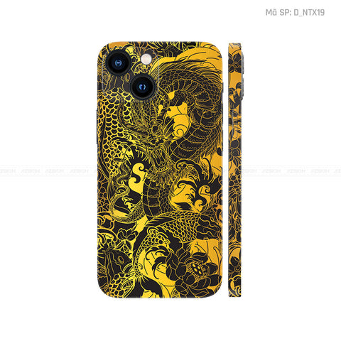 Dán Skin IPhone 14 Series Hình Nghệ Thuật Xăm | D_NTX19