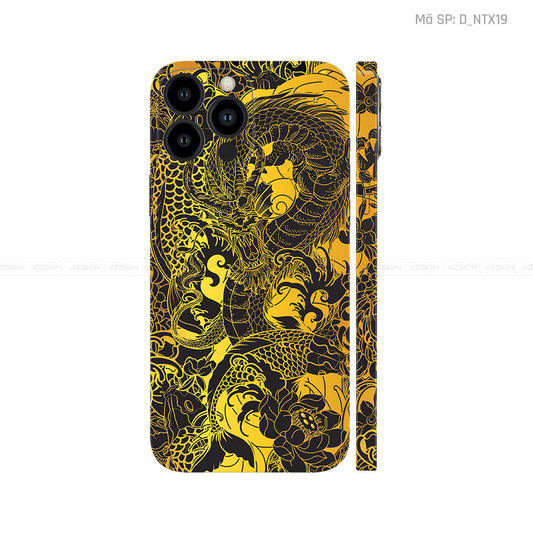 Dán Skin IPhone 14 Series Hình Nghệ Thuật Xăm | D_NTX19