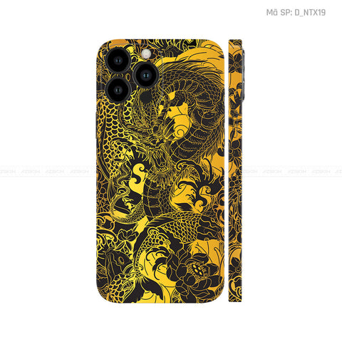 Dán Skin IPhone 14 Series Hình Nghệ Thuật Xăm | D_NTX19