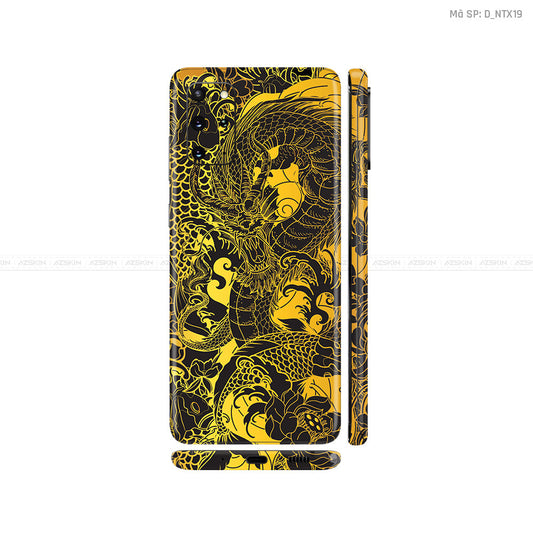 Dán Skin Galaxy S20 Series Hình Nghệ Thuật Xăm Rồng | D_NTX19