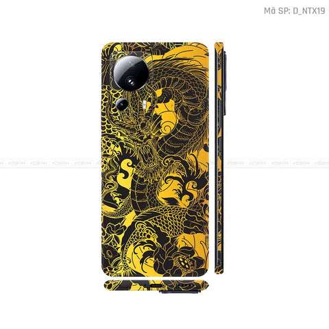 Dán Skin Xiaomi 13 Series Hình Tattoo | D_NTX19