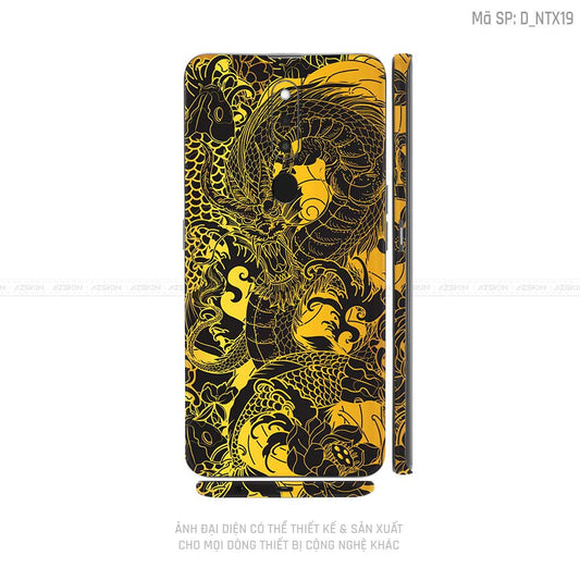 Miếng Dán Skin Điện Thoại OPPO F Series Hình Nghệ Thuật Xăm | D_NTX19