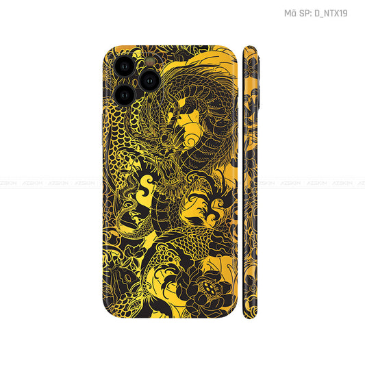 Dán Skin IPhone 11 Series Hình Nghệ Thuật Xăm | D_NTX19