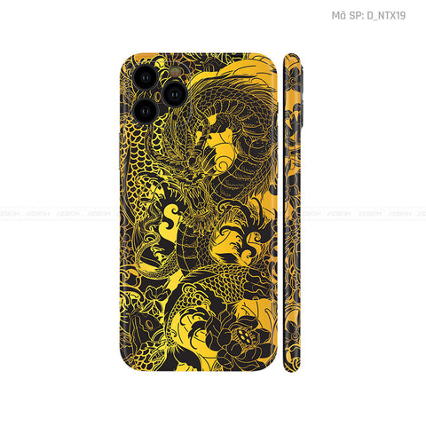 Dán Skin IPhone 11 Series Hình Nghệ Thuật Xăm | D_NTX19