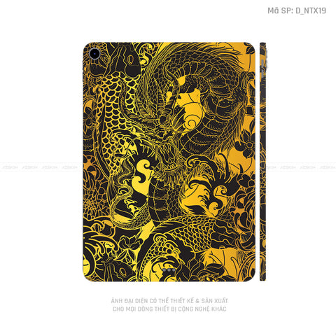 Dán Skin IPad Mini Series Hình Tattoo Rồng | D_NTX19