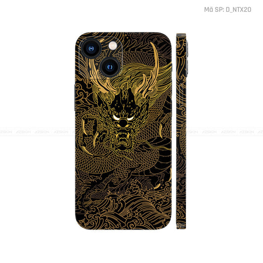 Dán Skin IPhone 14 Series Hình Nghệ Thuật Xăm | D_NTX20