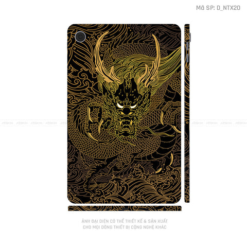 Dán Skin Máy Tính Bảng Oppo Pad Series Hình Tattoo Rồng | D_NTX20