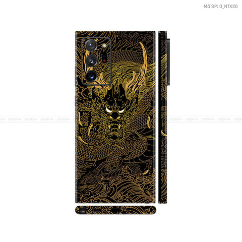 Dán Skin Galaxy Note 20 Series Hình Nghệ Thuật Xăm Rồng | D_NTX20