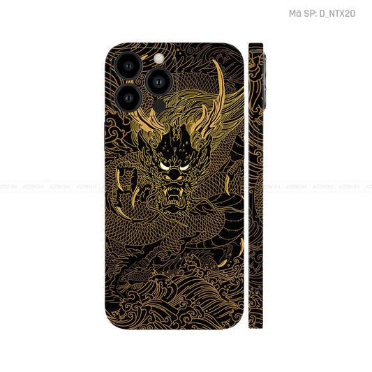 Dán Skin IPhone 14 Series Hình Nghệ Thuật Xăm | D_NTX20