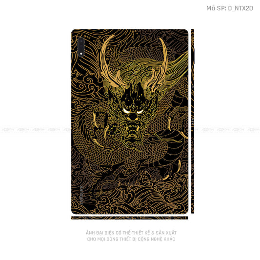 Dán Skin Galaxy Tab S7 Series Hình Rồng | D_NTX20