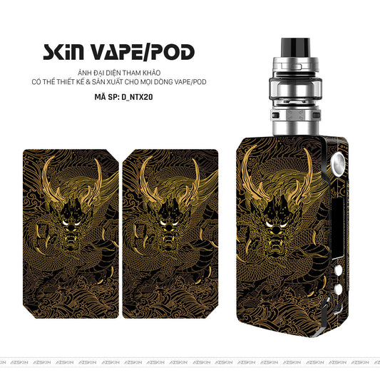 Dán Skin Vape Hình Rồng | D_NTX20