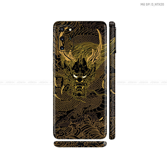 Dán Skin Galaxy S20 Series Hình Nghệ Thuật Xăm Rồng | D_NTX20