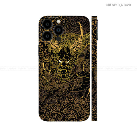 Dán Skin IPhone 16 Series Hình Tattoo | NTX20