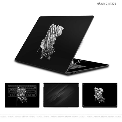 Dán Skin Laptop Gigabyte Hình Nghệ Thuật Xăm | D_NTX20