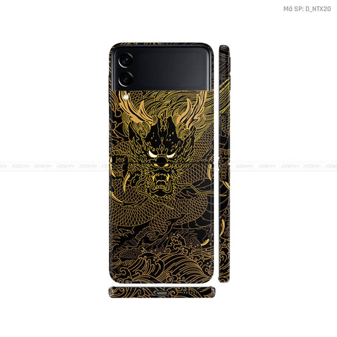 Dán Skin Galaxy Zflip4 Hình Rồng | D_NTX20