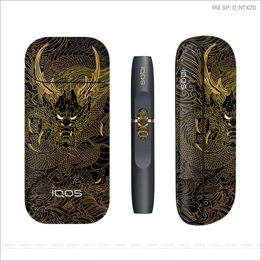 Dán Skin IQOS Hình Nghệ Thuật Xăm | D_NTX20