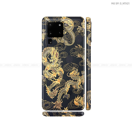 Dán Skin Galaxy S20 Series Hình Nghệ Thuật Xăm Rồng | D_NTX21