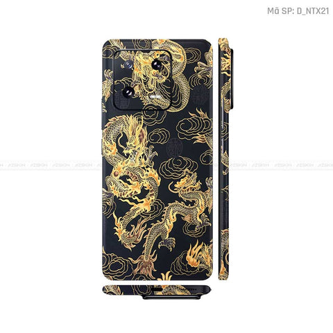 Dán Skin Xiaomi 13 Series Hình Tattoo | D_NTX21