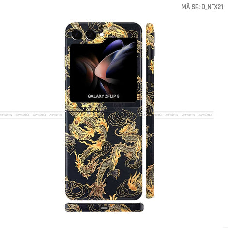 Dán Skin Galaxy Z Flip5 Hình Rồng | D_NTX21