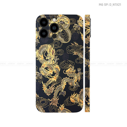 Dán Skin IPhone 12 Series Hình Rồng | D_NTX21