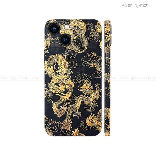 Dán Skin IPhone 14 Series Hình Nghệ Thuật Xăm | D_NTX21