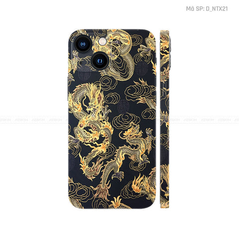 Dán Skin IPhone 14 Series Hình Nghệ Thuật Xăm | D_NTX21