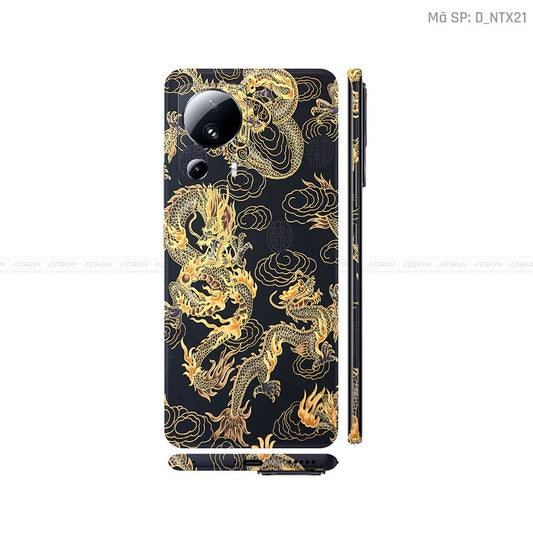 Dán Skin Xiaomi 13 Series Hình Tattoo | D_NTX21