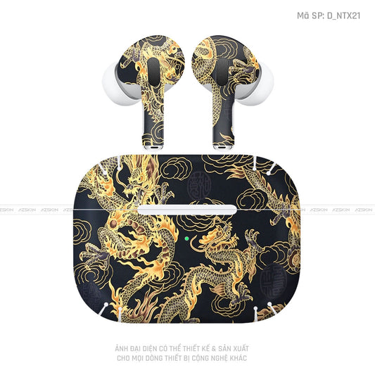Dán Skin Tai Nghe Airpod 3 Hình Rồng | D_NTX21