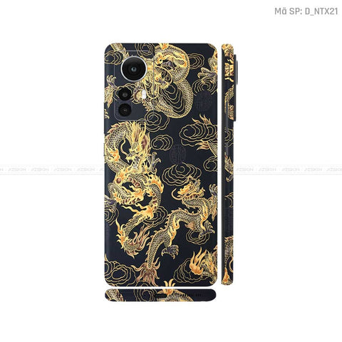 Dán Skin Xiaomi 12 Series Hình Tattoo | D_NTX21
