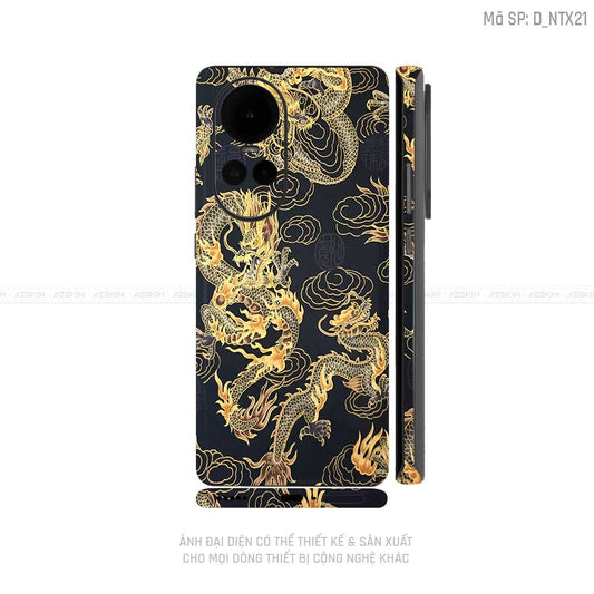 Dán Skin Điện Thoại OPPO Reno Series Hình Nghệ Thuật Xăm | D_NTX21