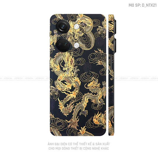 Dán Skin Oneplus Nord Series Hình Rồng | D_NTX21