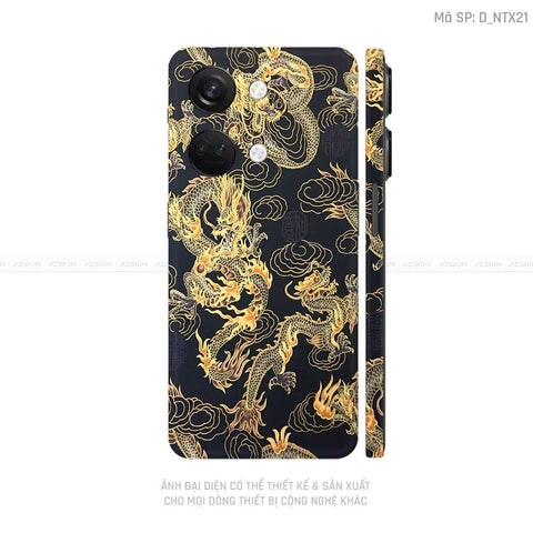 Dán Skin Oneplus Nord Series Hình Rồng | D_NTX21