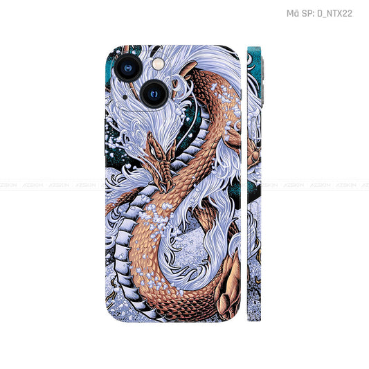 Dán Skin IPhone 14 Series Hình Nghệ Thuật Xăm | D_NTX22