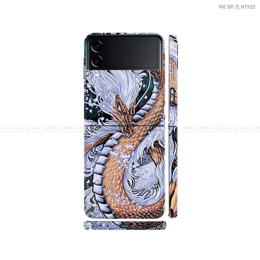 Dán Skin Galaxy Zflip4 Hình Rồng | D_NTX22