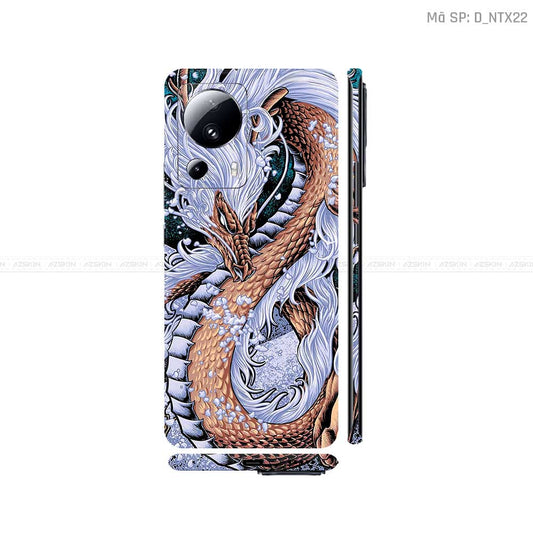 Dán Skin Xiaomi 13 Series Hình Tattoo | D_NTX22