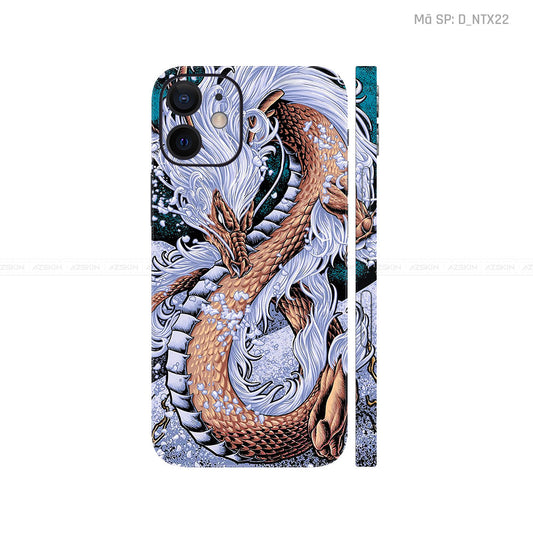 Dán Skin IPhone 12 Series Hình Rồng | D_NTX22