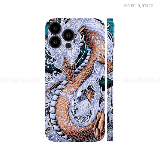 Dán Skin IPhone 14 Series Hình Nghệ Thuật Xăm | D_NTX22