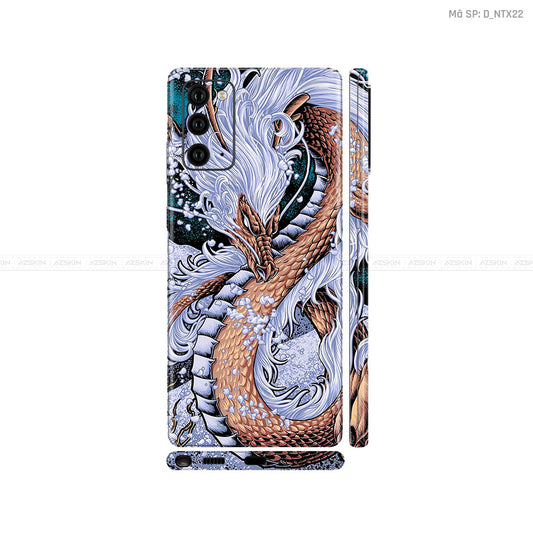 Dán Skin Galaxy Note 20 Series Hình Nghệ Thuật Xăm Rồng | D_NTX22