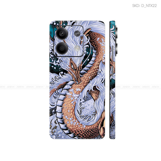 Dán Skin Điện Thoại Xiaomi Redmi 13 Series Hình Nghệ Thuật Xăm | D_NTX22