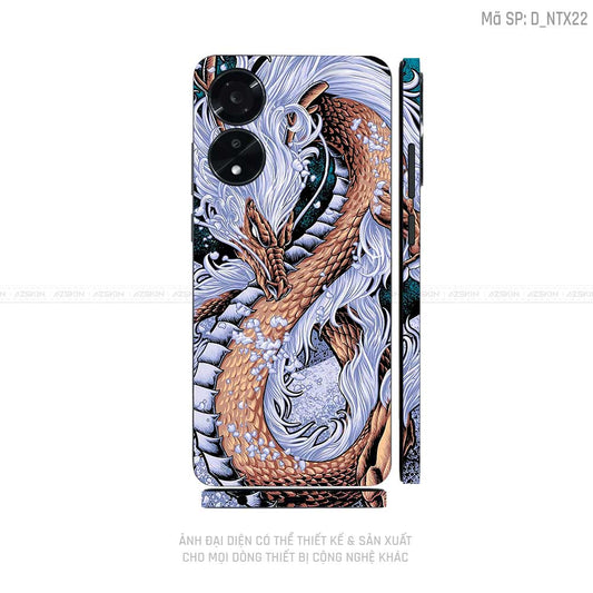 Miếng Dán Skin Điện Thoại OPPO A Series Hình Tattoo | D_NTX22