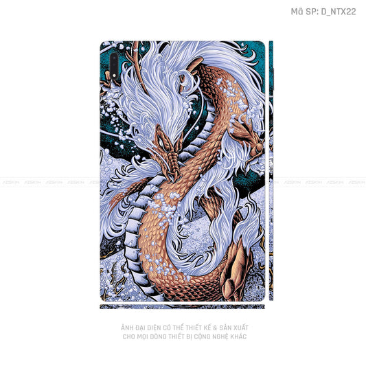 Dán Skin Galaxy Tab S9 Series Hình Tattoo Rồng | D_NTX22