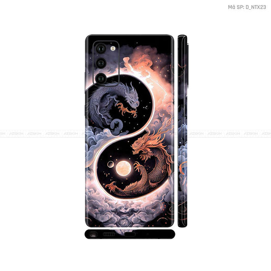 Dán Skin Galaxy Note 20 Series Hình Nghệ Thuật Xăm Rồng | D_NTX23