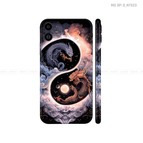 Dán Skin IPhone 11 Series Hình Nghệ Thuật Xăm | D_NTX23
