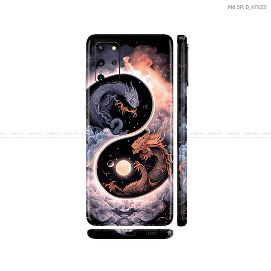 Dán Skin Galaxy S20 Series Hình Nghệ Thuật Xăm Rồng | D_NTX23