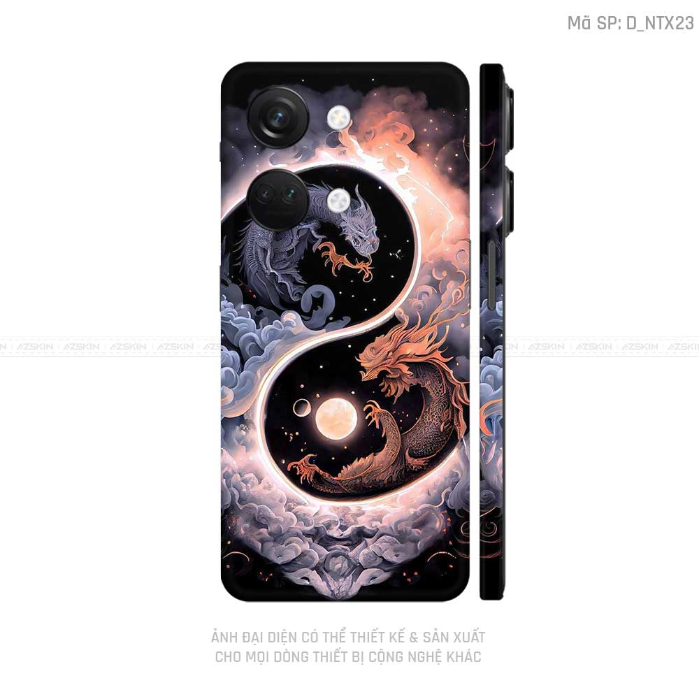 Dán Skin Oneplus Nord Series Hình Rồng | D_NTX23