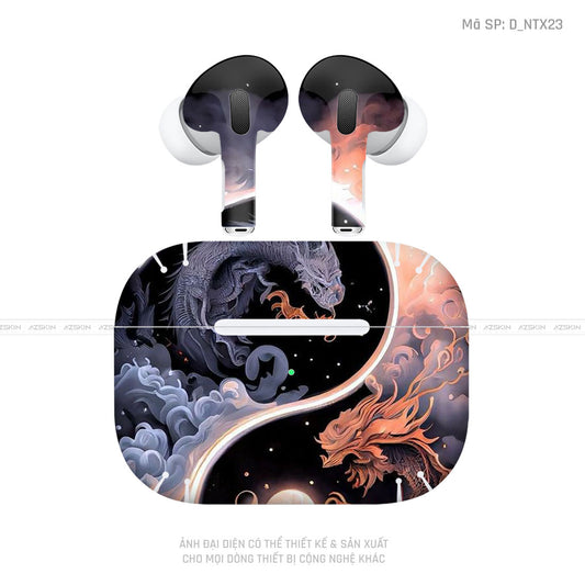 Dán Skin Tai Nghe Airpod 3 Hình Rồng | D_NTX23