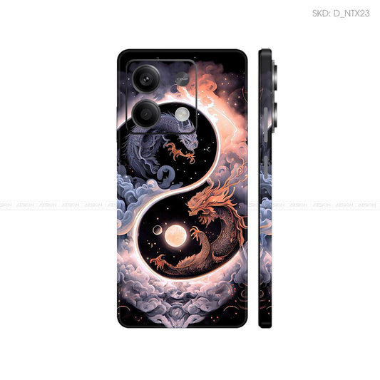 Dán Skin Điện Thoại Xiaomi Redmi 13 Series Hình Nghệ Thuật Xăm | D_NTX23
