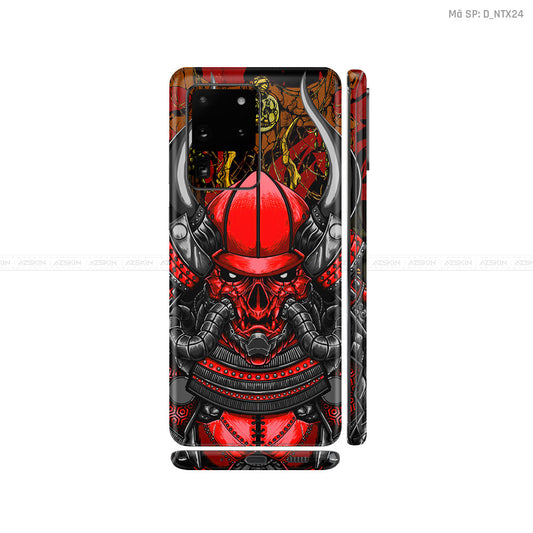 Dán Skin Galaxy S20 Series Hình Nghệ Thuật Xăm Satan - Samurai | D_NTX24